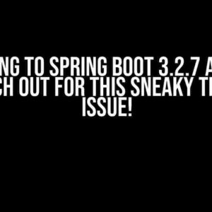 Migrating to Spring Boot 3.2.7 and Java 17? Watch Out for This Sneaky Timestamp Issue!